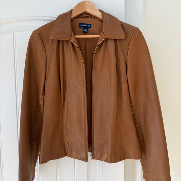 Ann Taylor Jackets & Blazers - Ann Taylor 100% Leather Jacket